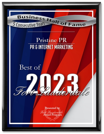 Pristine PR Business Hall of Fame