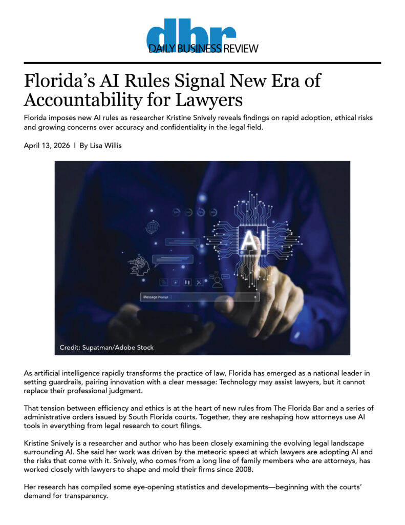 Daily Business Review Article